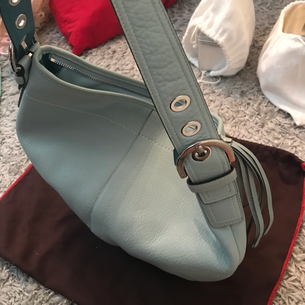 mint Coach Shoulder Thick leather bag like new